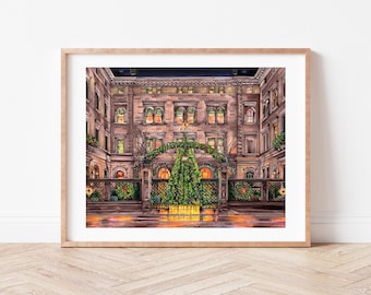 Premium Art Print | Lotte Palace Hotel New York | Midtown East | NYC Illustration | Storefront | Decor | Wall Art | Housewarming | Gift Idea