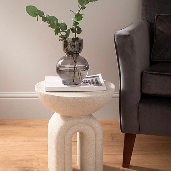 Round Side Table Etsy
