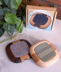 Handmade 20W Wireless Charger: Solid Hardwoods & Retro Fabric Bedside Charging Pad