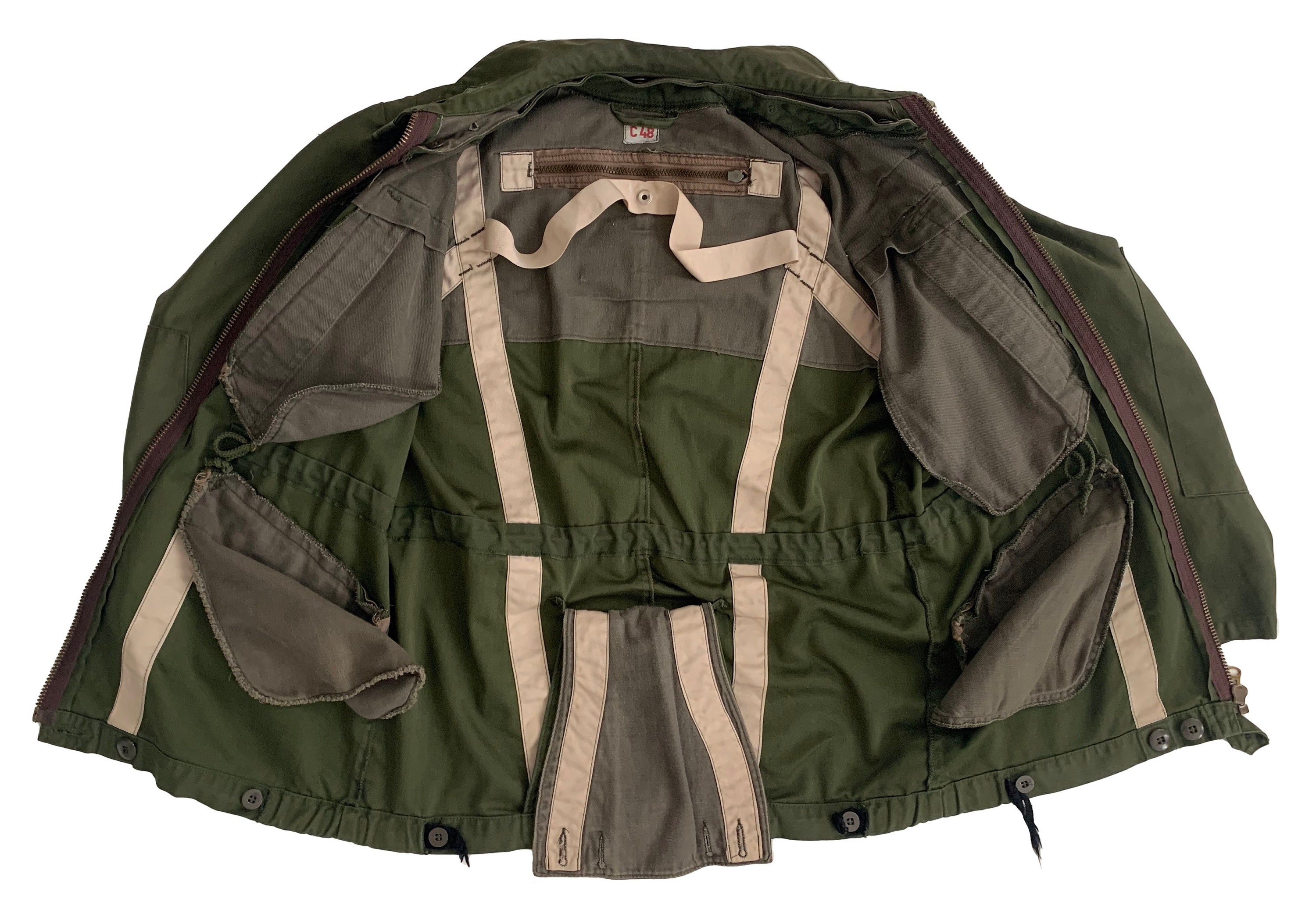 Vintage 70s Swedish C48 Military Tanker Jacket - Etsy