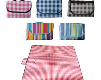 Waterproof Picnic Blanket Mat Large Camping Beach Rug Garden Outdoor Travel