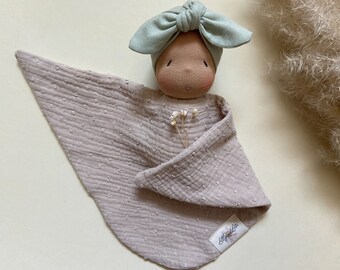 Cuddle cloth doll Emma | cuddly doll | Waldorf-style doll | comforter
