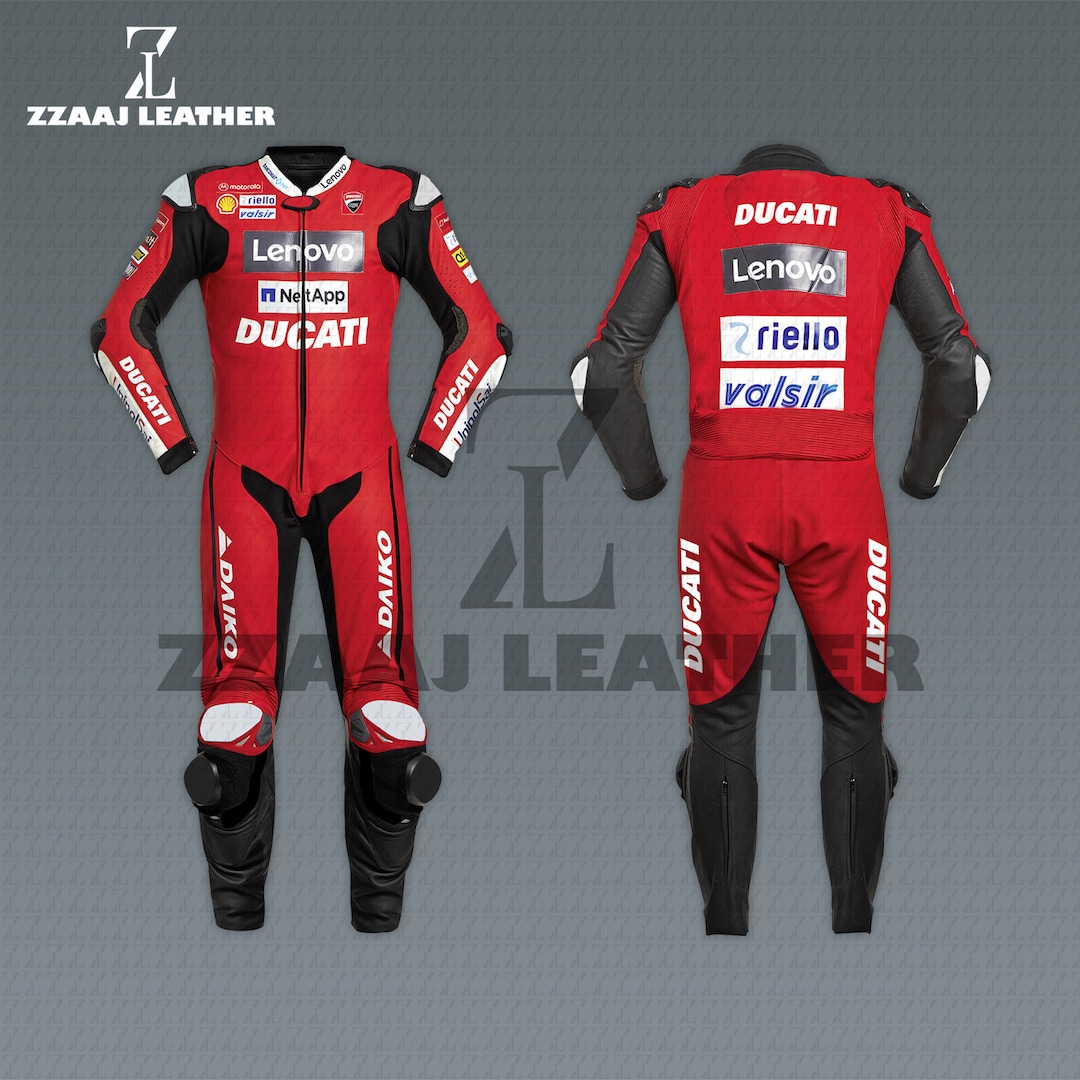 Ducati LENOVO One Piece Motorbike Leather Racing Suit - Etsy