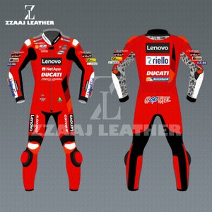 francesco bagnaia 2021 one piece motorbike leather racing suit