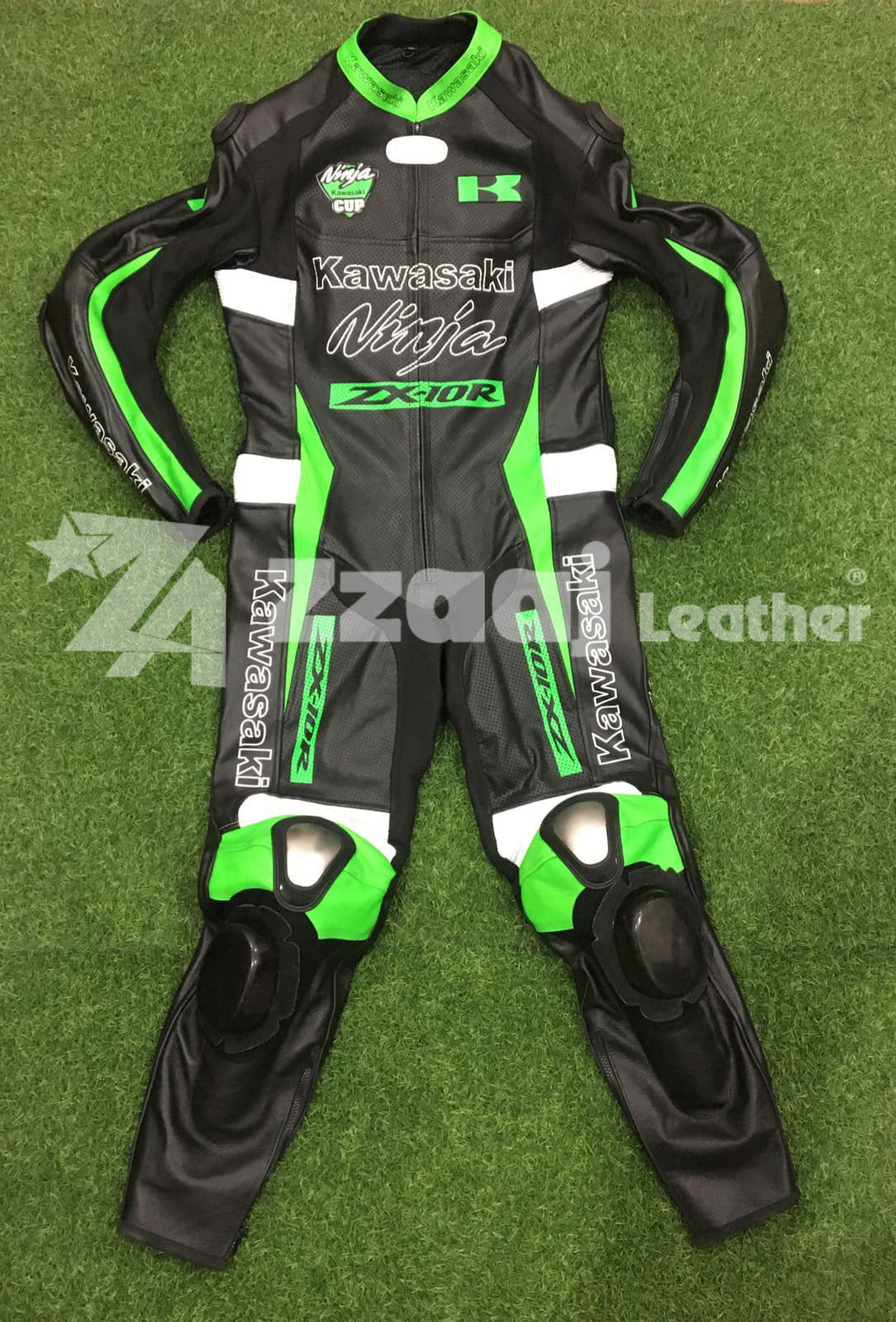 Kawasaki Ninja One Piece Motorbike Leather Racing Suit - Etsy