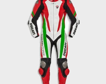 Ducati Corse eendelig motor lederen racepak