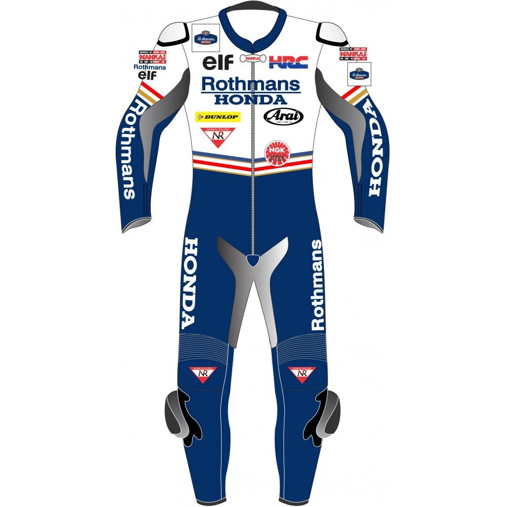 HONDA Rothmans レーシングスーツ ☆当時物☆南海部品 Rothmans