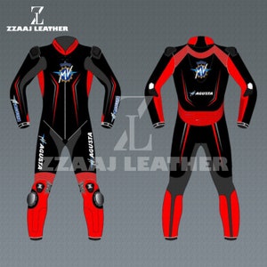 MV Agusta 2017 one piece motorbike leather racing suit