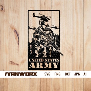 United States Army png | Soldier png | Soldier Cut file | Soldier clipart | Soldier svg | Modern Soldier svg | Veteran svg | Marines png