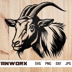 Goat Svg | Goat Svg | Cute Goat svg | farm animal Svg | cute animal Svg | Livestock animal svg | Buck png | Goat T-shirt Design | Animal svg