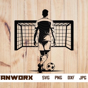 Soccer Player Svg | Personalized Name Svg | Soccer Svg | Soccer Svg | Soccer Clipart | Football Png | Soccer Cutfile | Png Dxf | Football ai