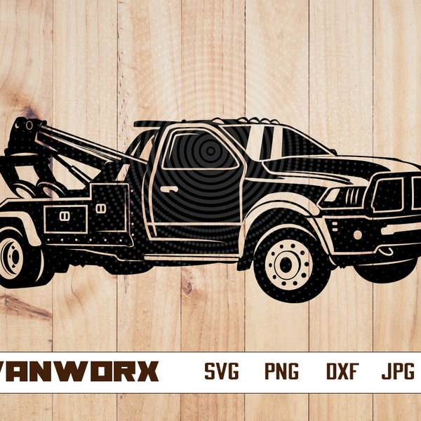 Tow Truck Svg | Tow Truck Driver svg | Tow Truck Clipart | Truck Svg | Tow Truck Shirt | Truck Driver Shirt | Cutting Files