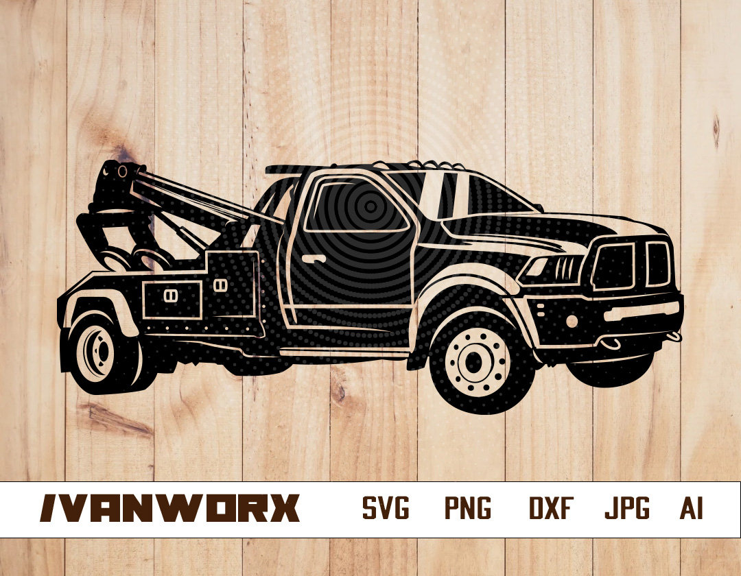 Tow Truck Svg | Tow Truck Driver svg | Tow Truck Clipart | Truck Svg | Tow Truck Shirt | Truck Driver Shirt | Cutting Files