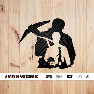 Mining Scene svg | Miner svg | Mining Scene | Miner Scene png | Miner png | Miner cutfile | Gold Miner Scene svg | Mining life