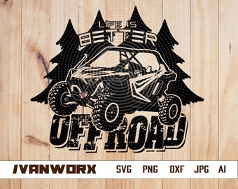 Offroad Scene svg | ATV | Off Road | Mud Ride | Muddy Rider | Outdoor | Mud Scene | ATV svg | Offroad png | Offroad cutfile