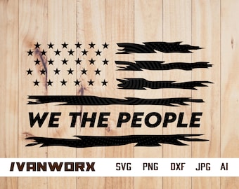 We the people svg | America svg | 4th of July svg | Fourth of July svg | USA Flag svg | Patriotic svg | Independence Day Shirt | 1776 svg