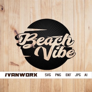 Beach Vibe svg | Beach Scene SVG | Beach Sublimation PNG | Beach Palm tree | Beach wall T-shirt Design | Beach cut file | Beach clipart