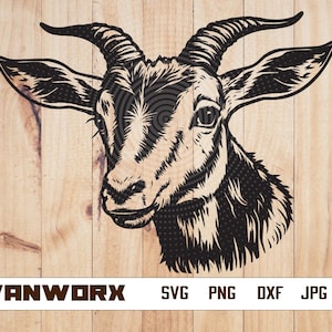 Goat Svg | Baby Goat Svg | Cute Goat svg | farm animal Svg | cute animal Svg | Goat Svg Cut Files for Cricut & Silhouette | Png Dxf Jpg Eps