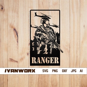 Ranger png | Soldier png | Soldier Cut file | Soldier clipart | Soldier svg | Modern Soldier svg | Veteran svg | Marines png