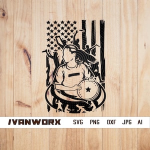 US Frisbee svg | Ultimate Sport png | Frisbee Girl cut file | Frisbee Clipart | Disc Golf svg | Frisbee T-shirt Design |Frisbee Ultimate png