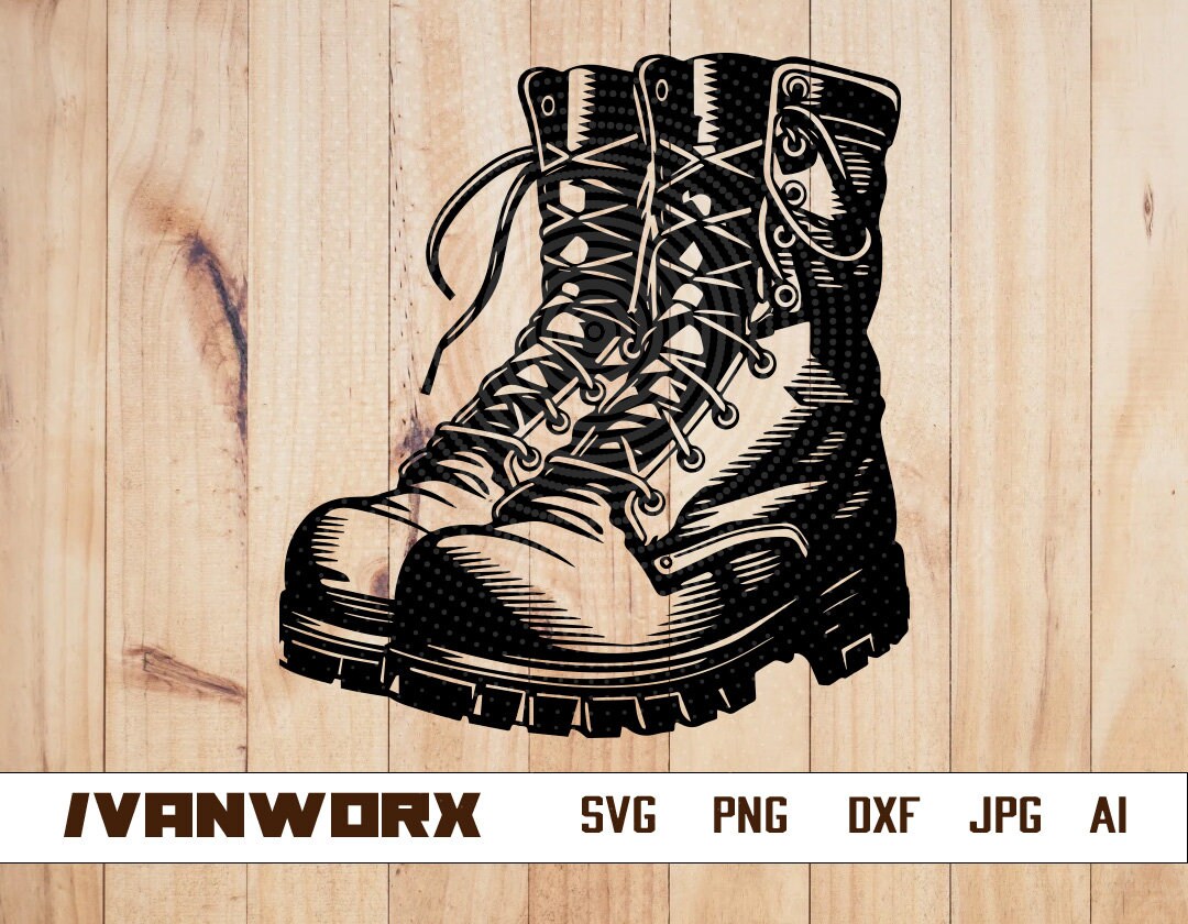 Combat Boots Svg | Combat Boots Png | Army Combat Boots Svg | Combat ...