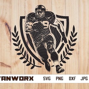 Football player svg | American Football Player svg | Football svg | Quarterback svg | football team | Football name | Football Season | Png