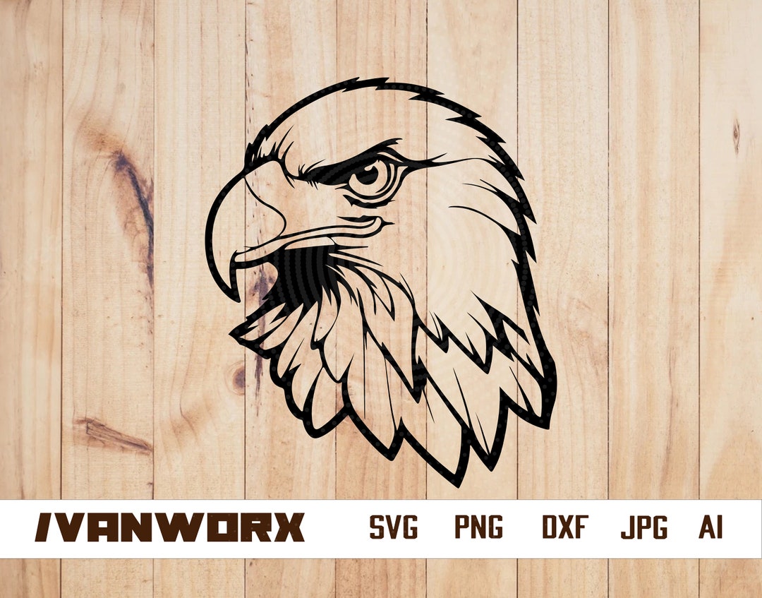 Bald Eagle Head Svg | Bird SVG | Wild Animal T-shirt Design | Cricut ...
