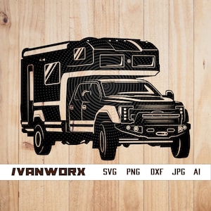Camping Van svg | Camping Van png | Camping Van clipart | Camping Van vector | Camping Van silhouette png | Camping Van  Cut file |Camp Van