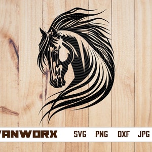 Mustang Horse SVG | Mustang svg | Horse svg | Running Horse svg | Horse Clipart | Horse File for Cricut | CutFile | Horse png | Horse