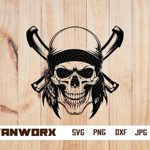 File di design del teschio pirata SVG / SVG pirata / SVG teschio / SVG nautico / SVG pirateria / SVG scheletro pirata / file svg capitano pirata per cricut