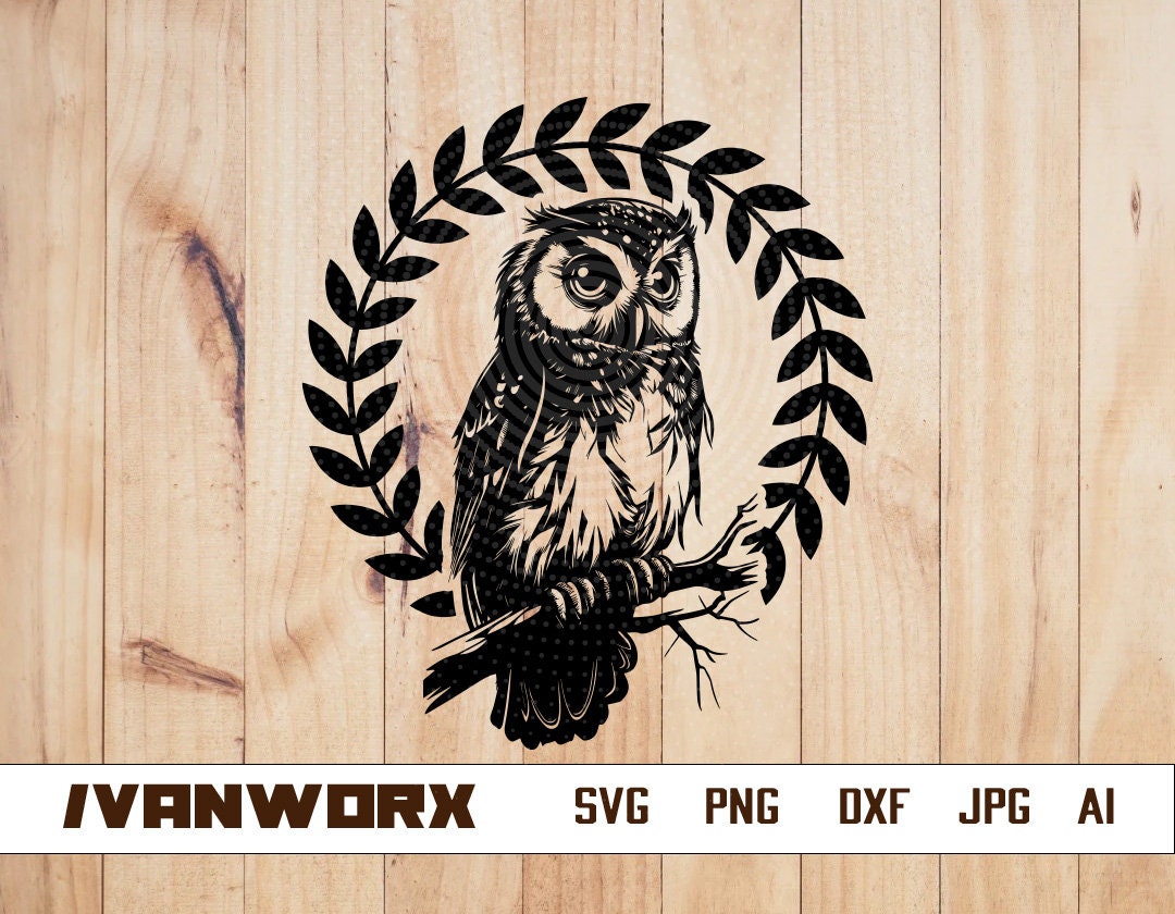 Owl Svg | Owl Clipart | Owl Png | Floral Owl Svg | Owl Vector | Cute owl Svg | Night Owl Svg | Owl C