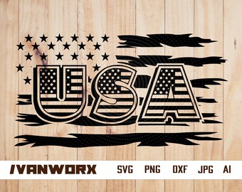 USA Flag svg | Party in the usa svg | 4th of July svg | Fourth of July svg | America svg | Independence Day Shirt | Cut File Cricut