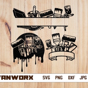 Painter Tools Svg | Artwork Tools Png | Painter Tools Cut file | Painter Svg | Painter Tools Svg | Paint Life Svg | Painter Tools Bundle svg