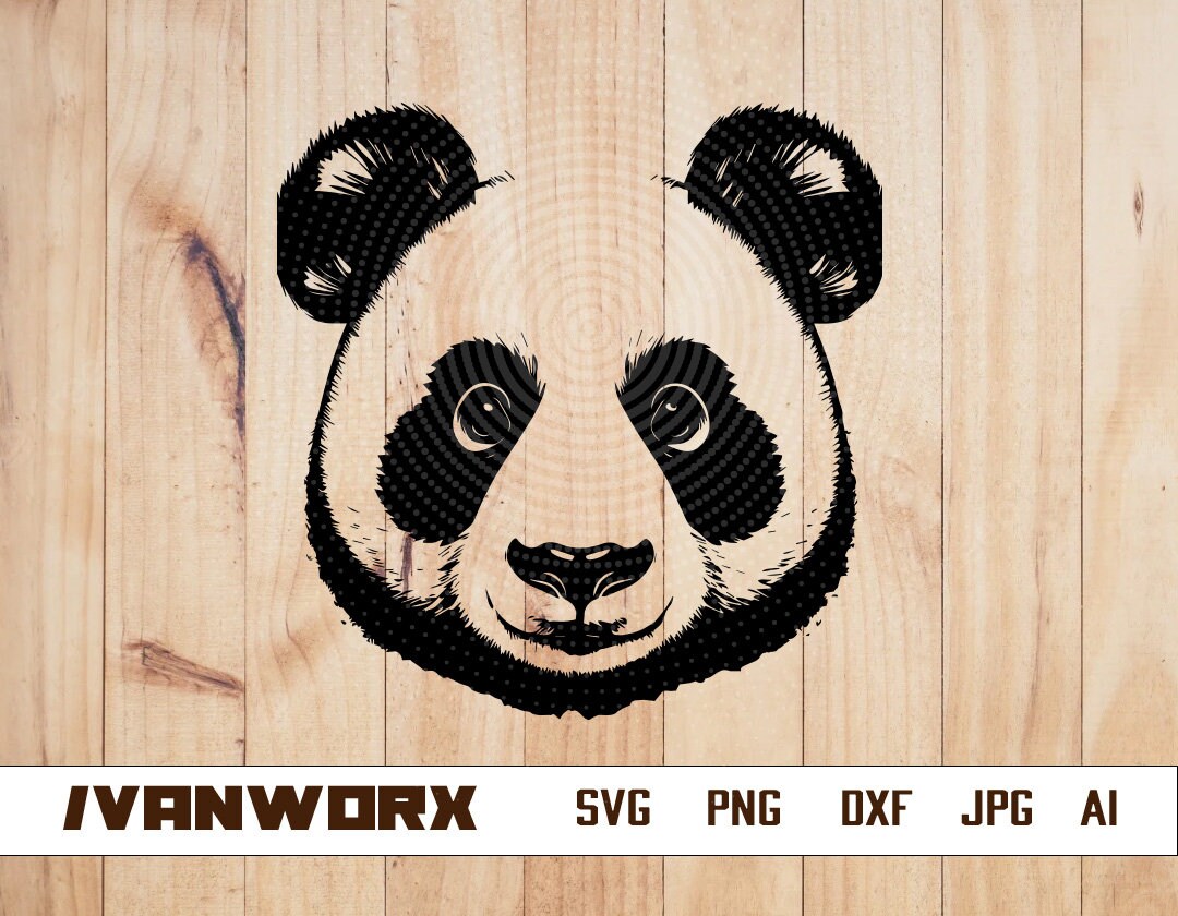 Cute Panda Svg | Cute Baby Panda Svg | Cute Animal Svg | Panda Svg Cut ...