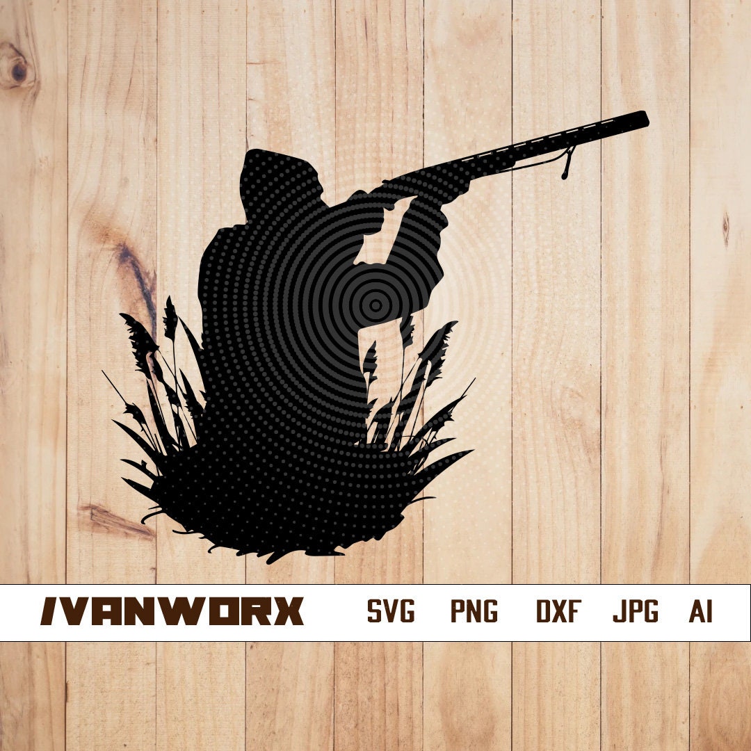 Hunter Scene Svg | Hunter Svg | Hunting Scene Png | Hunting Scene Dxf ...