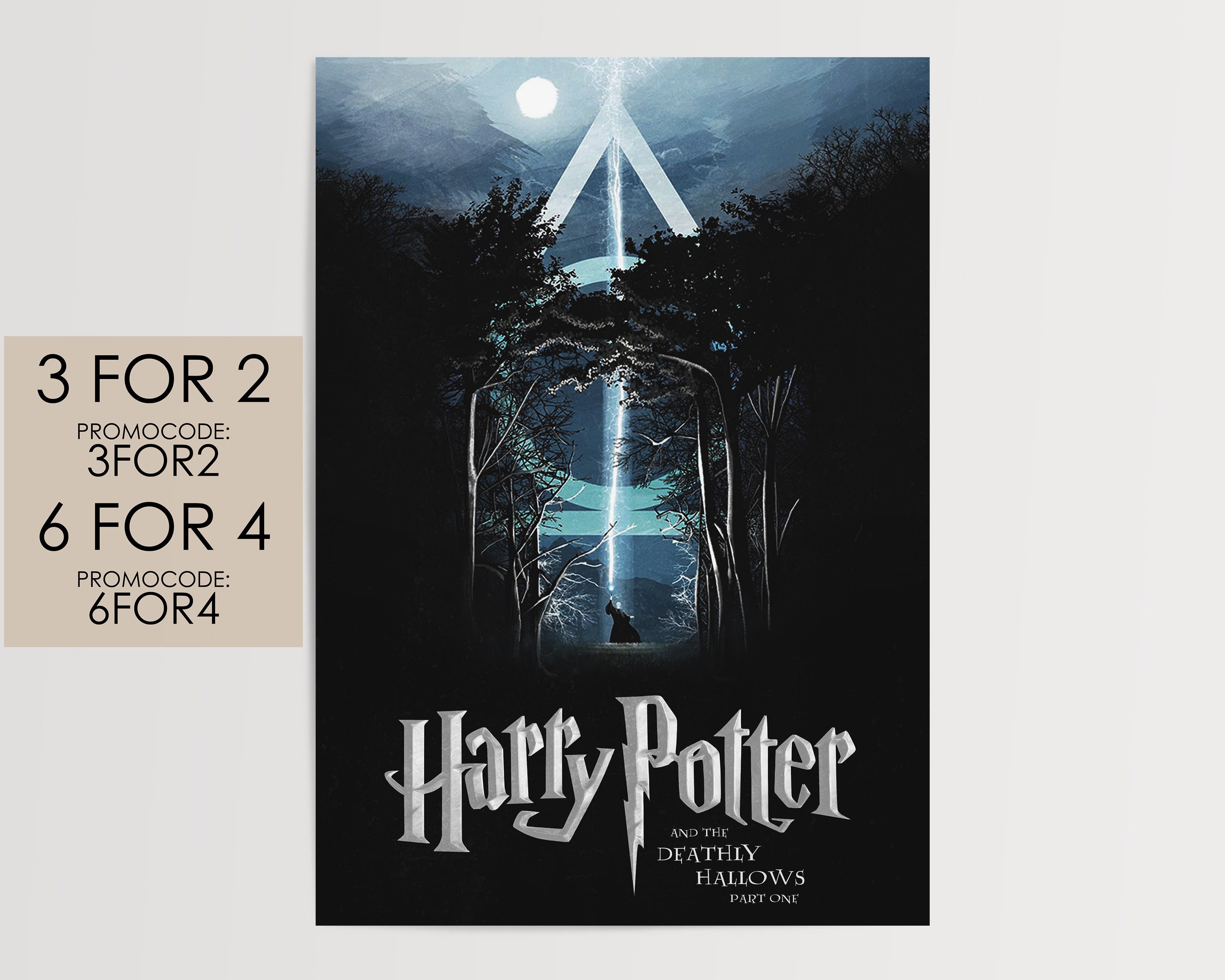 HARRY POTTER 7 DEATHLY HALLOWS PART 2 POSTER PICTURE PRINT Sizes A5 to A0  **NEW*