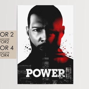 Power Poster - TV Movie Poster Art Film Print Gift #Po001