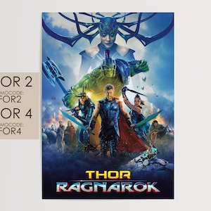 Plaque US - Thor - 30x40cm - Comics