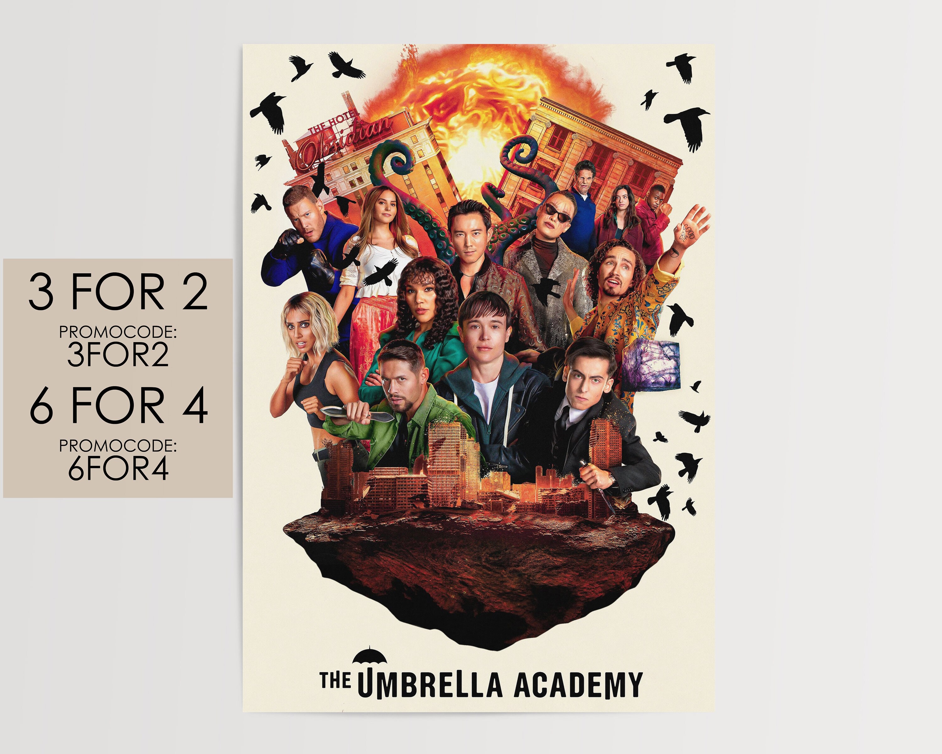 SIGNED TUA POSTER : r/UmbrellaAcademy