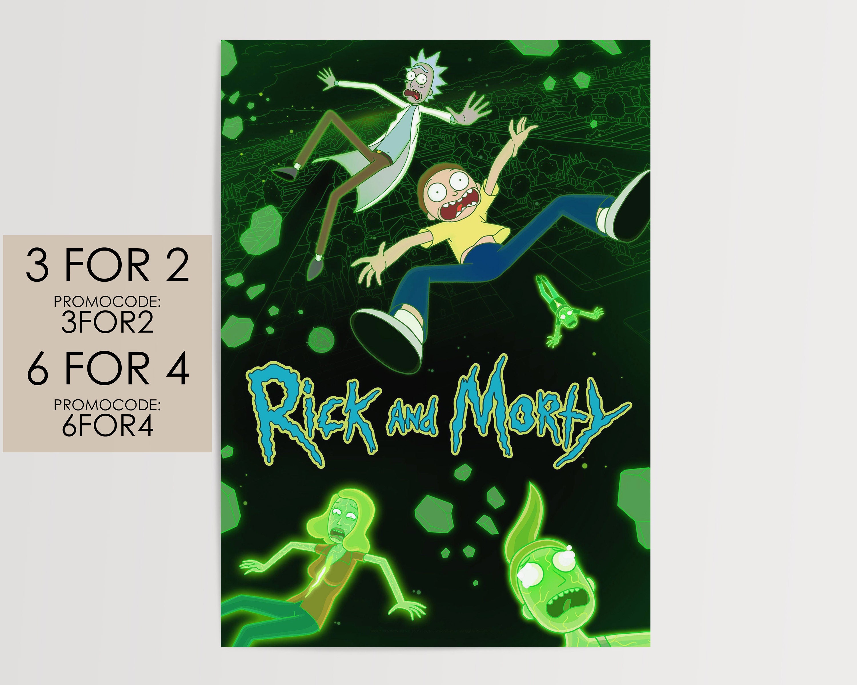 Rick And Morty Portal Posters for Sale