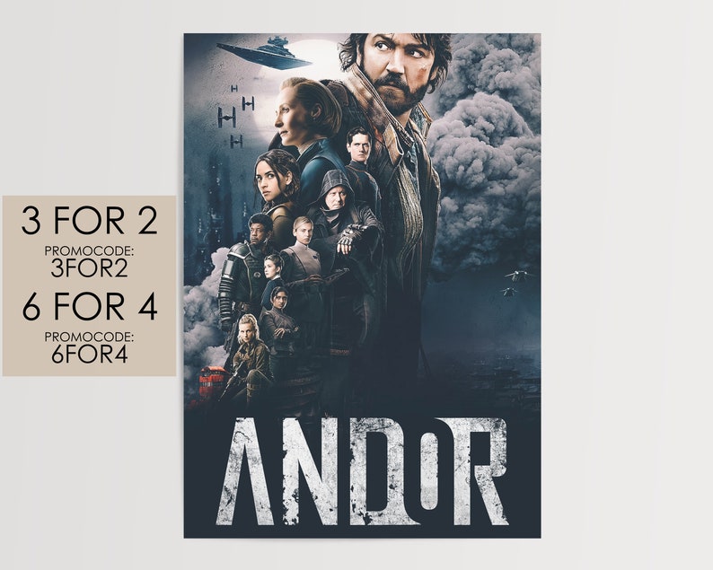 Star Wars Andor Poster TV Movie Poster Art Film Print Gift - Etsy UK