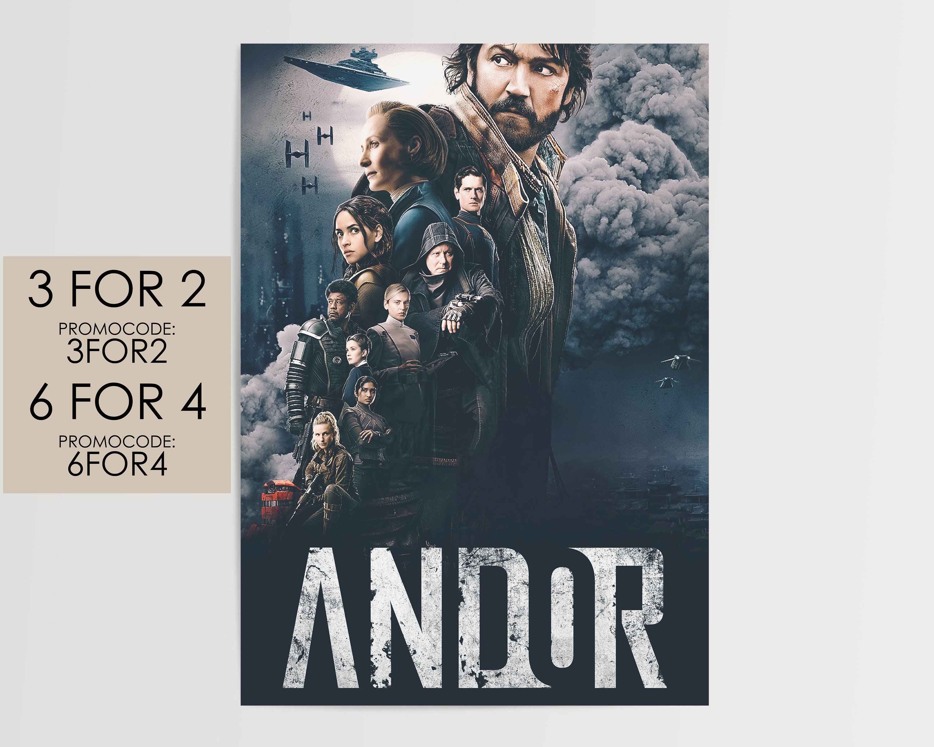 Star Wars Andor Poster TV Movie Poster Art Film Print Gift - Etsy UK