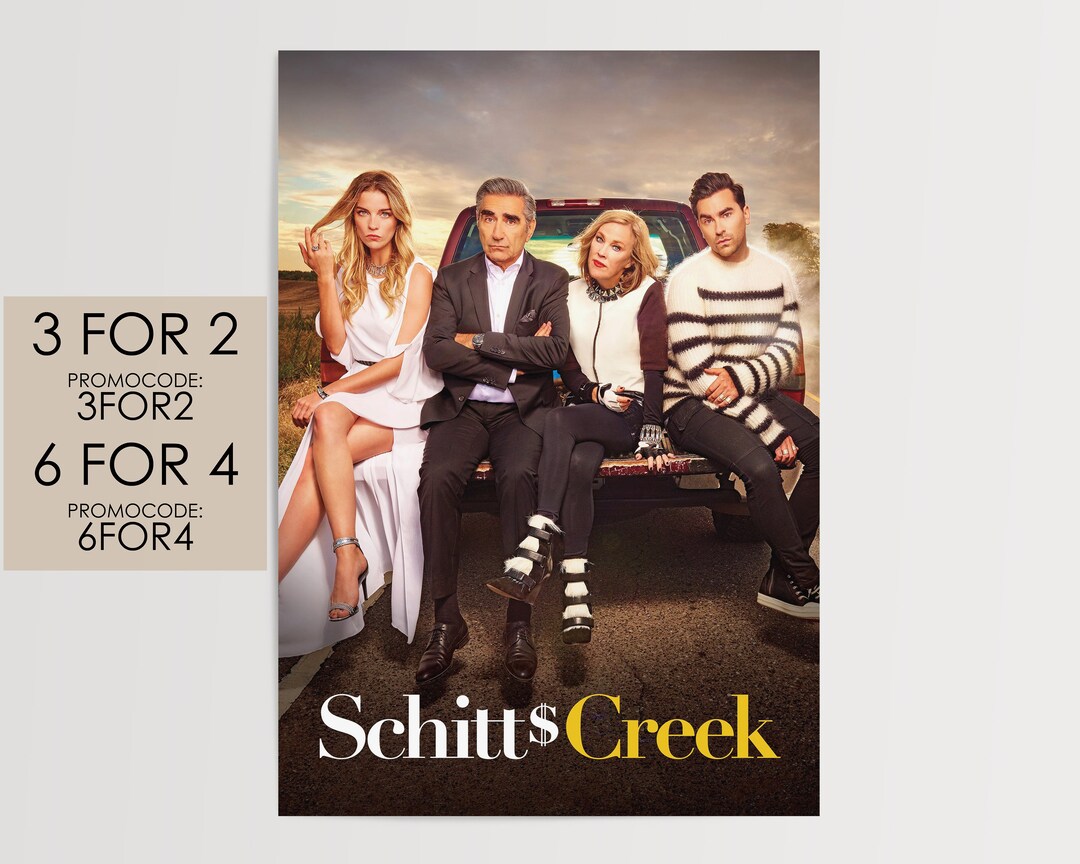 Schitt's Creek Poster TV Movie Poster Art Film Print Gift SC006 - Etsy