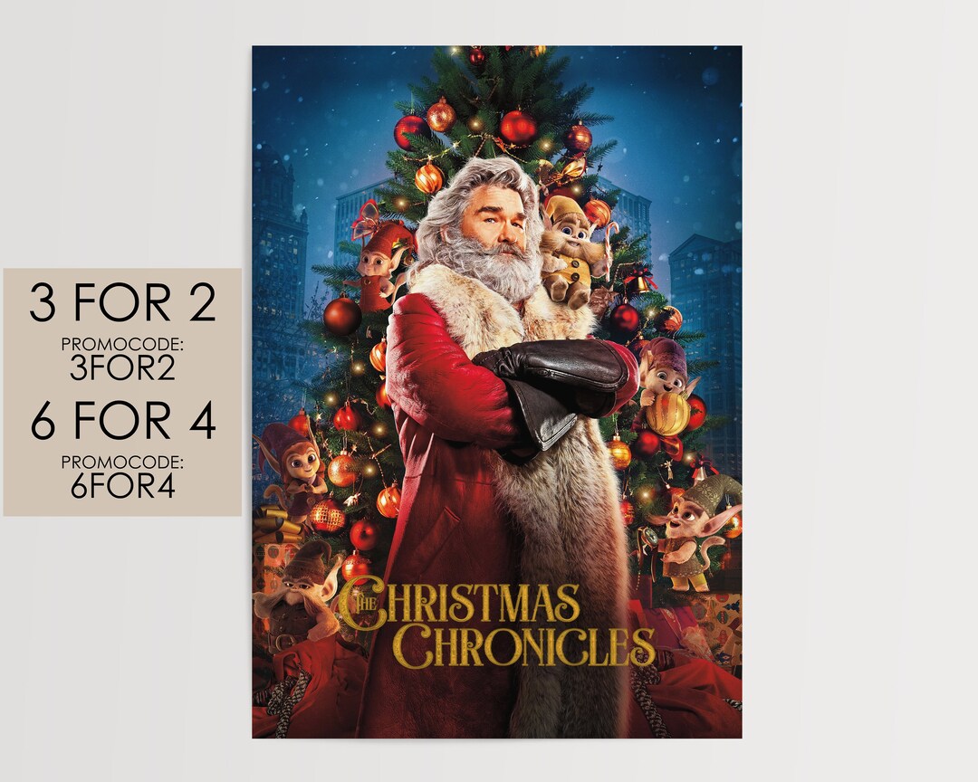 The Christmas Chronicles 2018 Poster Christmas Xmas Festive - Etsy