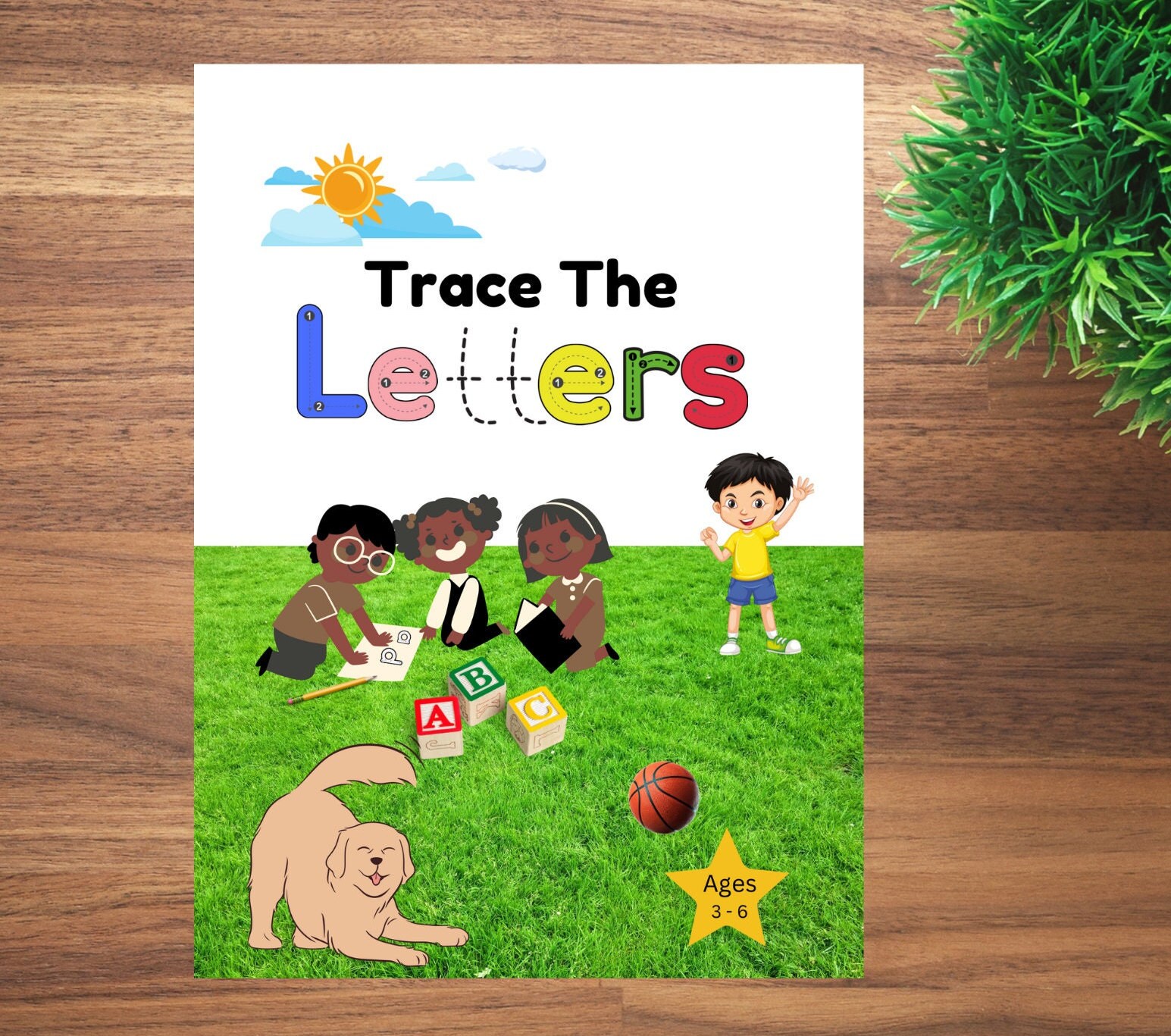 Trace the Letters Etsy