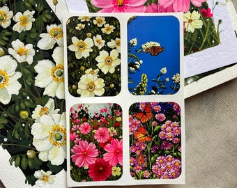 sticker sheet- wildflowers