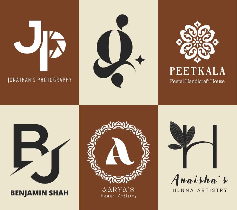 Custom Monogram Logo Design: (professional Business Branding for Modern ...