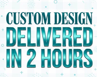Custom Wavy Text Design | Retro Typography SVG, PNG (2 Hour Delivery)
