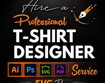 Custom Wavy Text SVG Design Service (Digital Download)