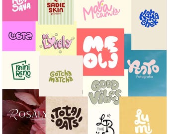 Business Branding Package: Professional, Bold & Bubbly Logo Creation (Personalized Brand Maker)